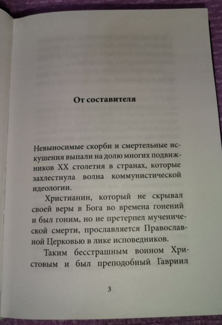 Любовь изгоняет страх (твёрдая) (Ника) (Преподобный Гавриил (Ургебадзе))