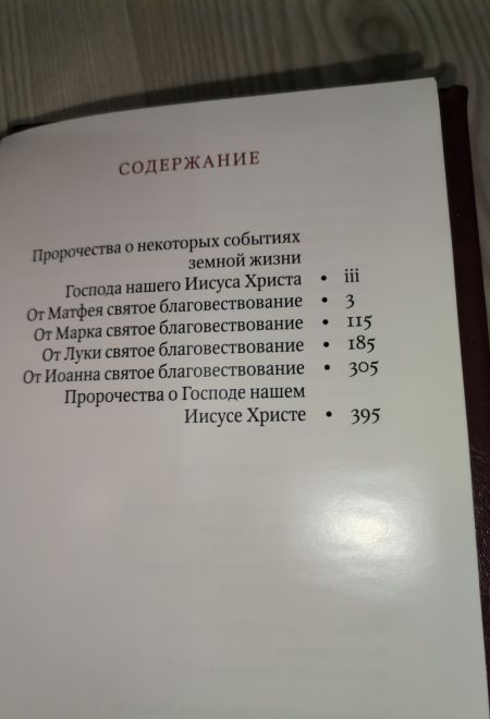 Евангелие подарочное (кожаный переплет, золотой обрез, закладка) (Христианская жизнь)