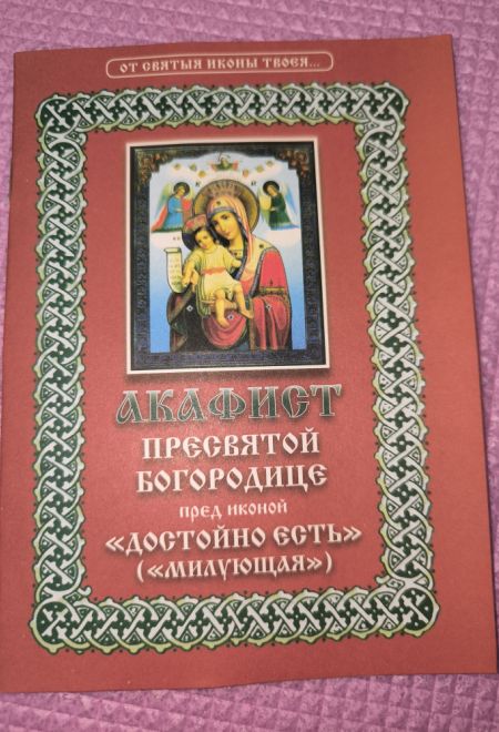 Акафист Пресвятой Богородице пред иконой Достойно Есть (Милующая) (Христианская жизнь)