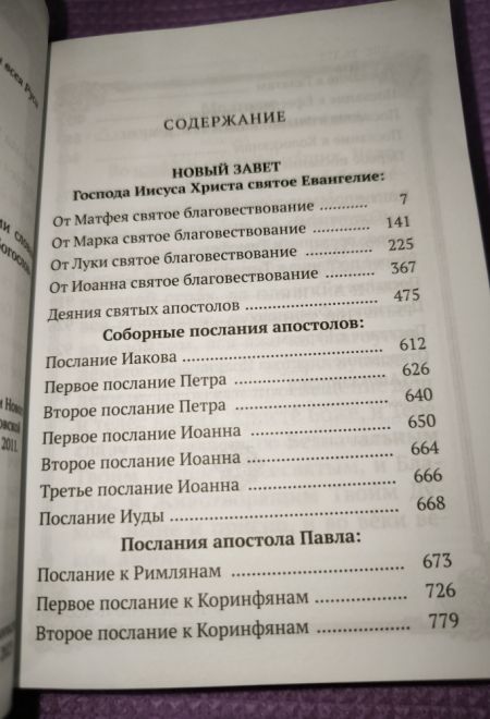 Новый Завет с выделенными словами Спасителя (Богослов)