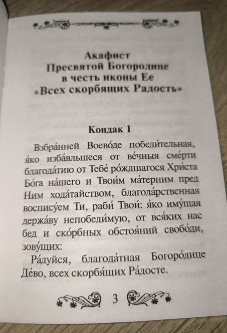 Акафист Пресвятой Богородице в честь иконы Ее Всех скорбящих Радость (Благовест)