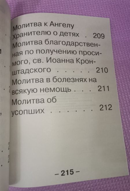 Молитвослов для слабовидящих. Изд. 2-е. Исправленное и дополненное (Сатисъ)