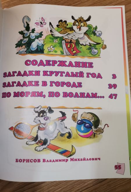 Самая загадочная книга. Загадки круглый год. Подарочная детская (Троица) (Борисов Владимир)