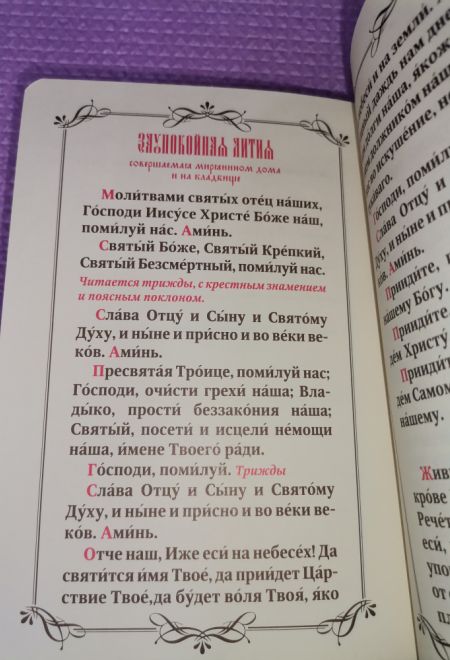 Помянник. Кожа, магнитный клапан, золотой обрез, два цвета (Оранта)