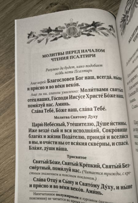 Псалтирь с параллельным переводом на русский язык (Терирем)