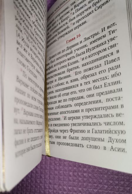 Новый Завет. Кожа, магнитный клапан, золотой обрез, два цвета, закладка (Оранта)