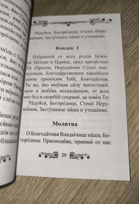 Акафист Пресвятой Богородице в честь иконы Её Нерушимая Стена (Благовест)