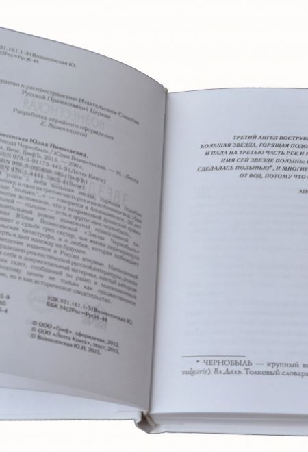 Звезда Чернобыль (Лепта Книга, Вече, Грифъ) (Вознесенская Юлия Николаевна)