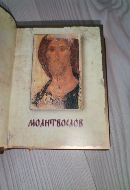 Золотая серия. Молитвослов кожа (Ковчег)