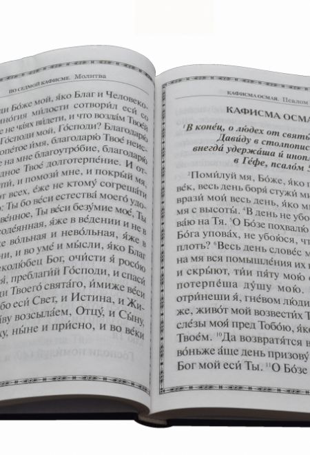 Псалтирь крупный шрифт (Воздвиженье, Николин день)