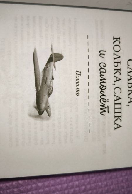 Славка, Колька, Сашка и самолет (Сибирская Благозвонница) (Миронов Вячеслав)