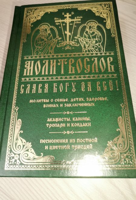 Молитвослов СЛАВА БОГУ ЗА ВСЕ. Молитвы о семье, детях, здоровье, воинах и заключенных. Акафисты (Православный подвижник)