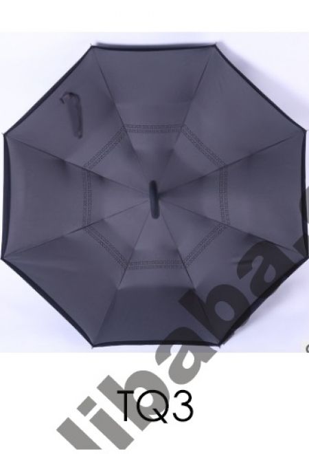 Умный двухслойный зонт (зонт наоборот, сухой зонт) TQ3