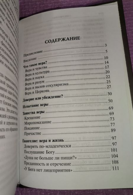 Природа веры (Христианская жизнь)